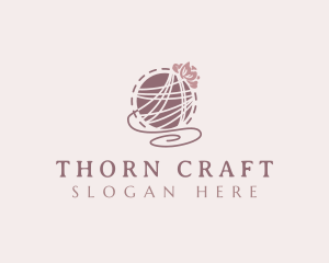 Craft Yarn Knitting logo design