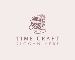 Craft Yarn Knitting logo design