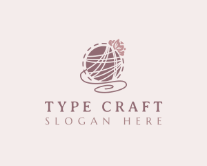 Craft Yarn Knitting logo design