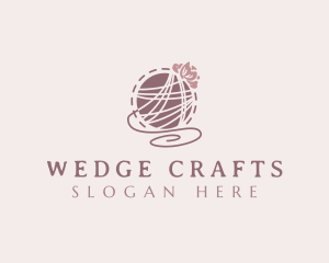 Craft Yarn Knitting logo design