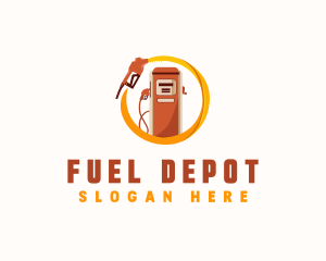 Gasoline Fuel Petroleum logo design