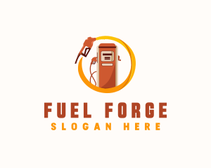 Gasoline Fuel Petroleum logo design