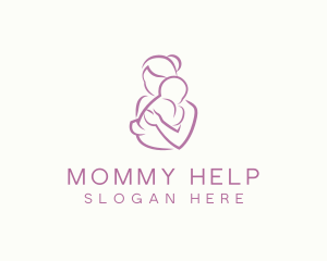 Mother Child Care Parenting Maternity logo