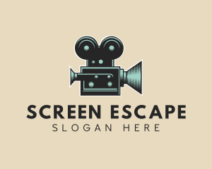 Vintage Cinema Camera  logo