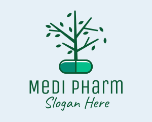 Herbal Medication Capsule  logo
