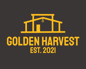 Golden House Contractor  logo design