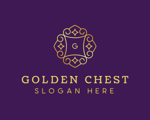 Golden Jewelry Gem logo design