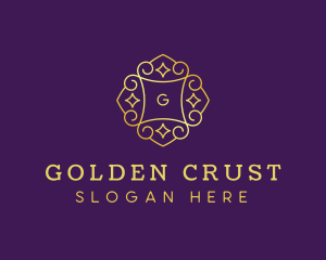 Golden Jewelry Gem logo design