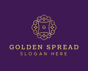 Golden Jewelry Gem logo design