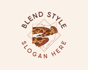 Ohio Cleveland Style Pizza logo design