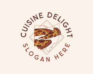 Ohio Cleveland Style Pizza logo design