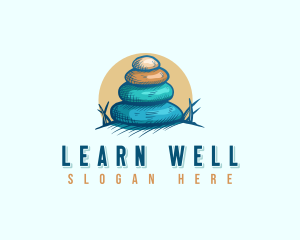 Stone Wellness Therapy logo design