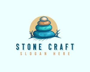 Stone Wellness Therapy logo design