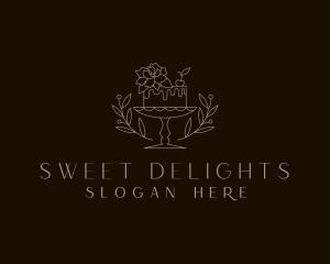 Sweet Cake Bakery logo design