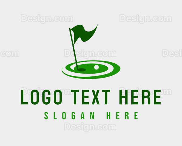 Golf Sport Tournament Logo