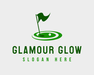 Golf Sport Tournament Logo