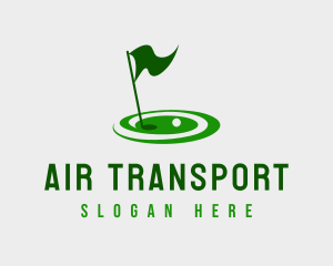 Golf Sport Tournament logo design