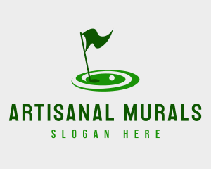 Golf Sport Tournament logo design