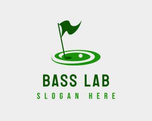 Golf Sport Tournament logo design