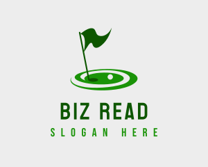 Golf Sport Tournament logo design