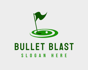 Golf Sport Tournament logo design