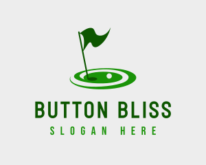 Golf Sport Tournament logo design