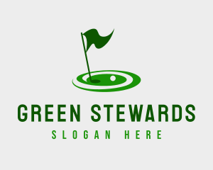 Golf Sport Tournament logo design