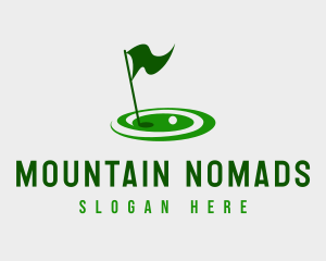 Golf Sport Tournament logo design