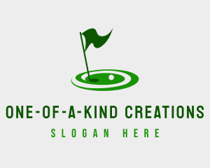 Golf Sport Tournament logo design