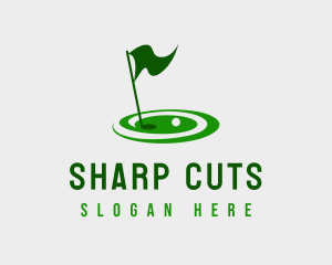 Golf Sport Tournament logo design