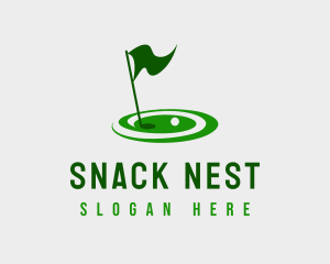 Golf Sport Tournament logo design