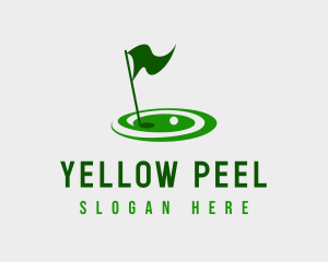 Golf Sport Tournament logo design