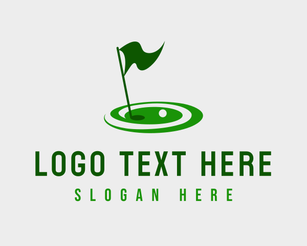 Hole In One logo example 3