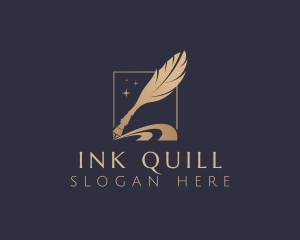 Quill Writer Publisher logo design