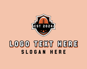 American Football Sports League logo design