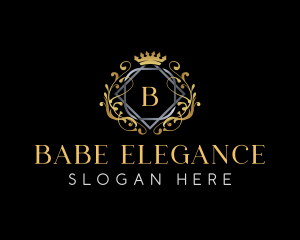 Luxury Crown Boutique  logo design