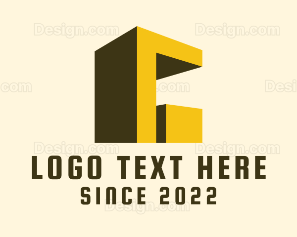 Architecture Concrete Building Logo