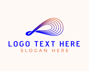 Gradient Loop Waves logo