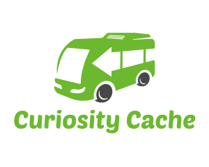 Green Van Bus logo design