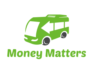 Green Van Bus logo design