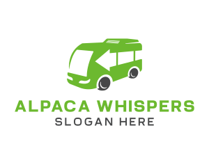 Green Van Bus logo design