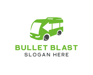 Green Van Bus logo design