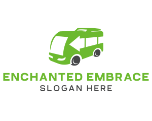 Green Van Bus logo design