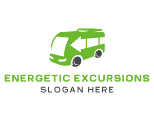 Green Van Bus logo design