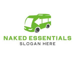 Green Van Bus logo design