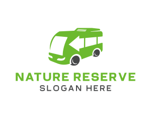 Green Van Bus logo design