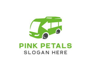 Green Van Bus logo design