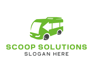 Green Van Bus logo design