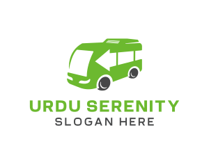 Green Van Bus logo design