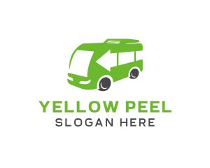 Green Van Bus logo design